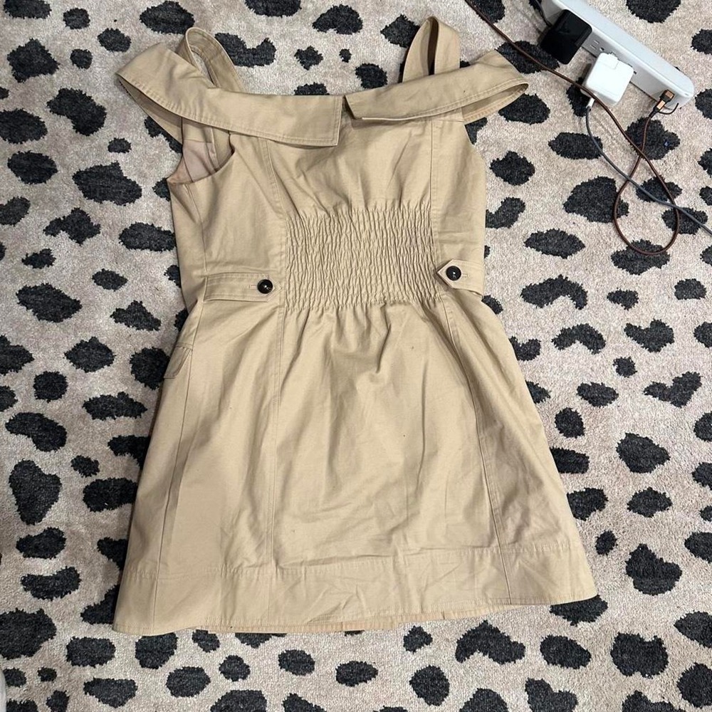 Tan Mini Dress - Picture 5 of 5